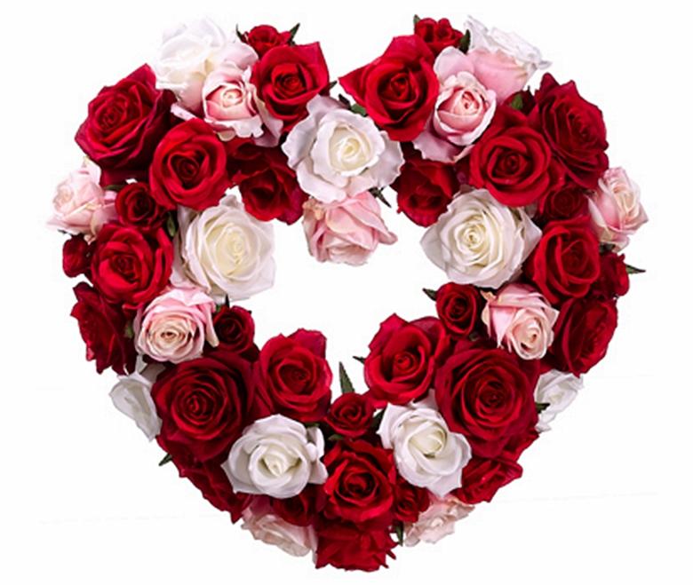  Romantic Valentine Roses And Hearts 2014